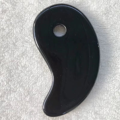 Natural Stone Jade Gouache Scraper Rose Quartz Facial Gua Sha Tools Face Lifting Massager Firm Skin Care Guasha Board Massager